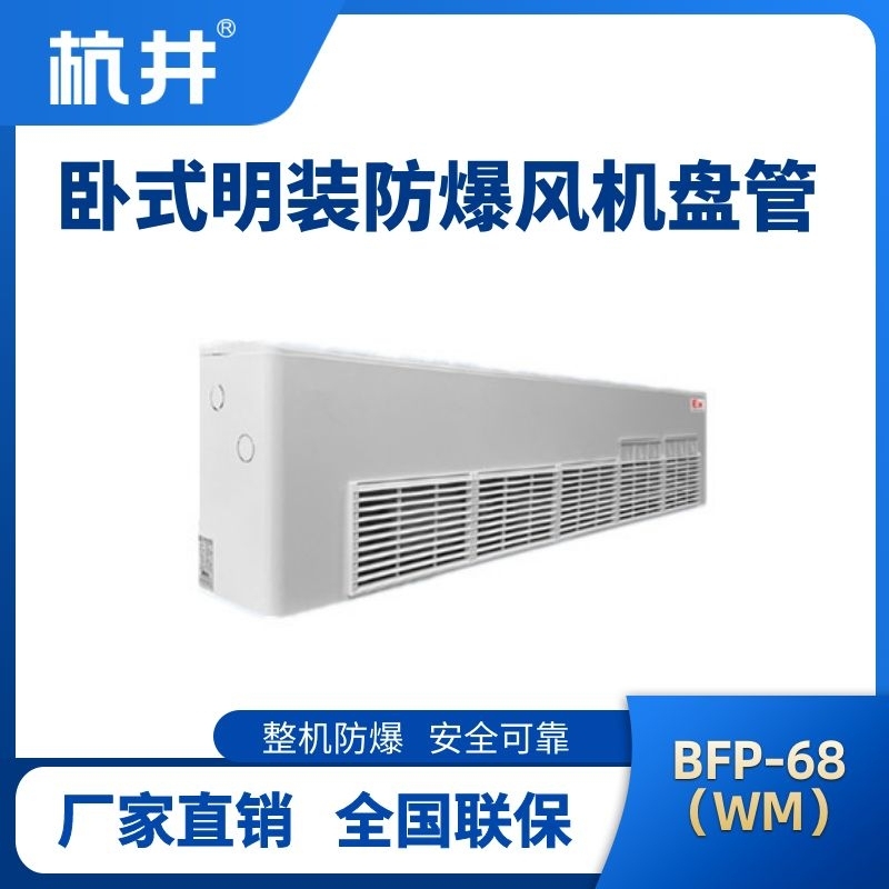 BFP68(WM) 臥式明裝防爆風(fēng)機盤管